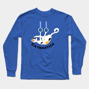 upside down cat rings Long Sleeve T-Shirt